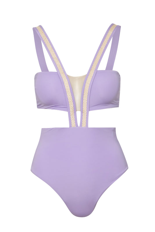 YASMIN ONE PIECE / Light Lavender