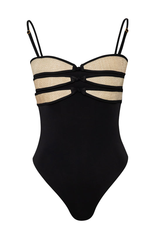 YASMIN ONE PIECE / Black